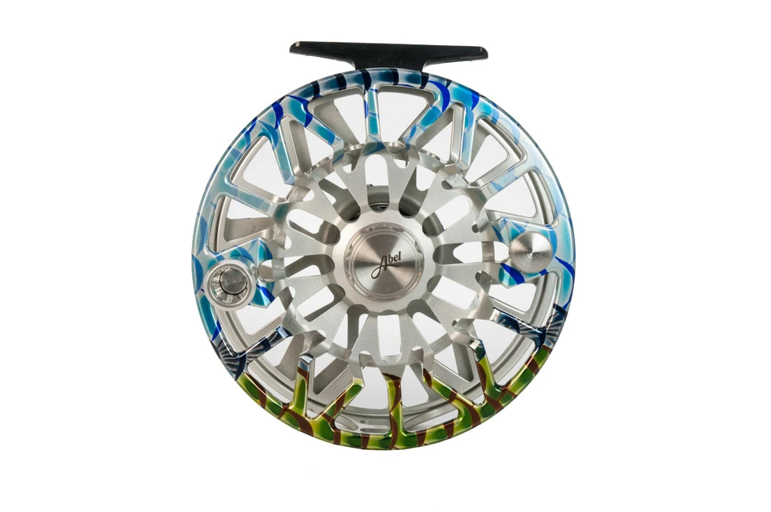 Abel Sds Ported Fly Reel In Fish Graphics Reels 3 Abel Sds Ported Fly Reel In Fish Graphics Reels