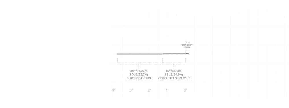 Scientific Anglers Absolute Predator Figure 8 Leader 4 Scientific Anglers Absolute Predator Figure 8 Leader
