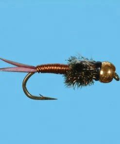 Flies Solitude Bead Copper Nymph (Bn052) 6-Pack