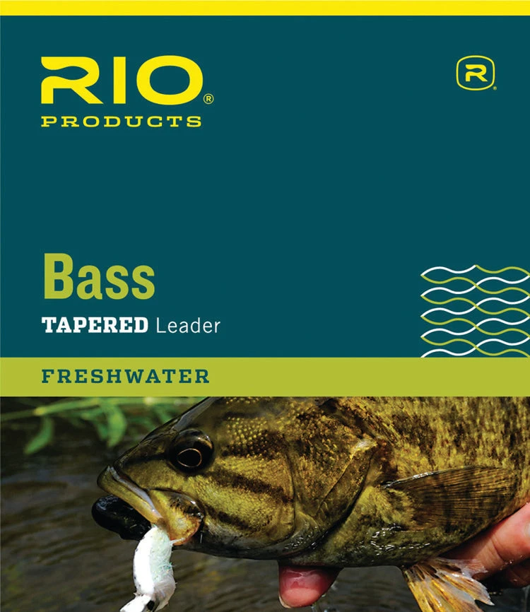 Rio 9ft. Bass Leader - 3 Pack 3 Rio 9ft. Bass Leader - 3 Pack