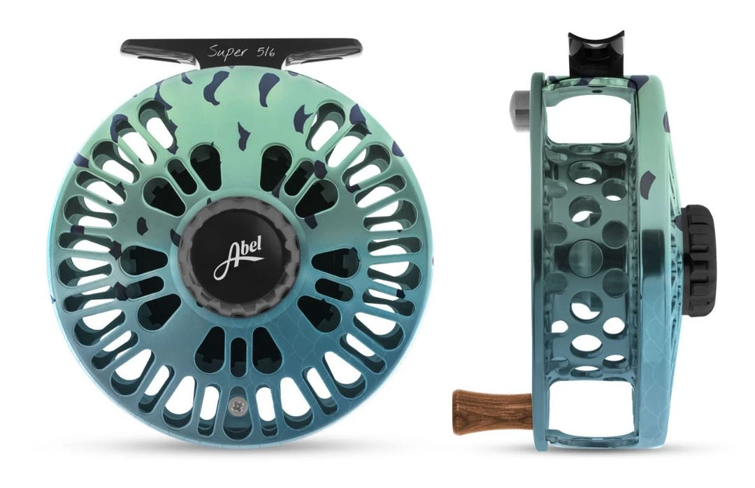 Reels Abel Super 5/6 Reel - Ported In Fish Graphics 7 Reels Abel Super 5/6 Reel - Ported In Fish Graphics