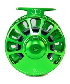 Tibor Custom Signature Series Reels - Lime Green/Graphite