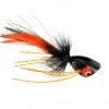 Catch Fly Fishing Flies Catch Hard Popper Black/Orange 3-Pack 2 Catch Fly Fishing Flies Catch Hard Popper Black/Orange 3-Pack