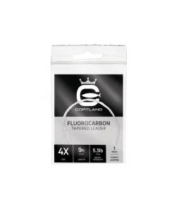 Lines Cortland Fluorocarbon Tapered Leader 9ft