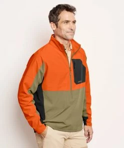 Orvis Men'S Pro Lt Softshell Pullover Clothing