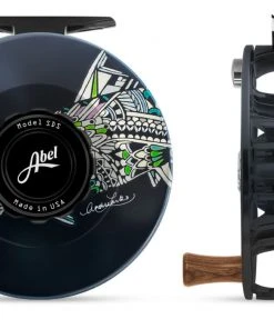 Reels Abel Sds Solid Fly Reel In Fish Graphics
