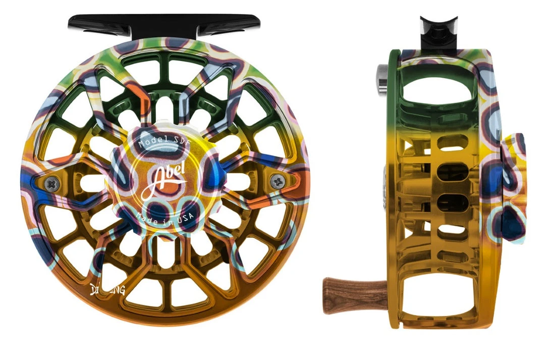 Abel Sdf 4/5 Reel - Ported In Fish Graphics Reels 13 Abel Sdf 4/5 Reel - Ported In Fish Graphics Reels