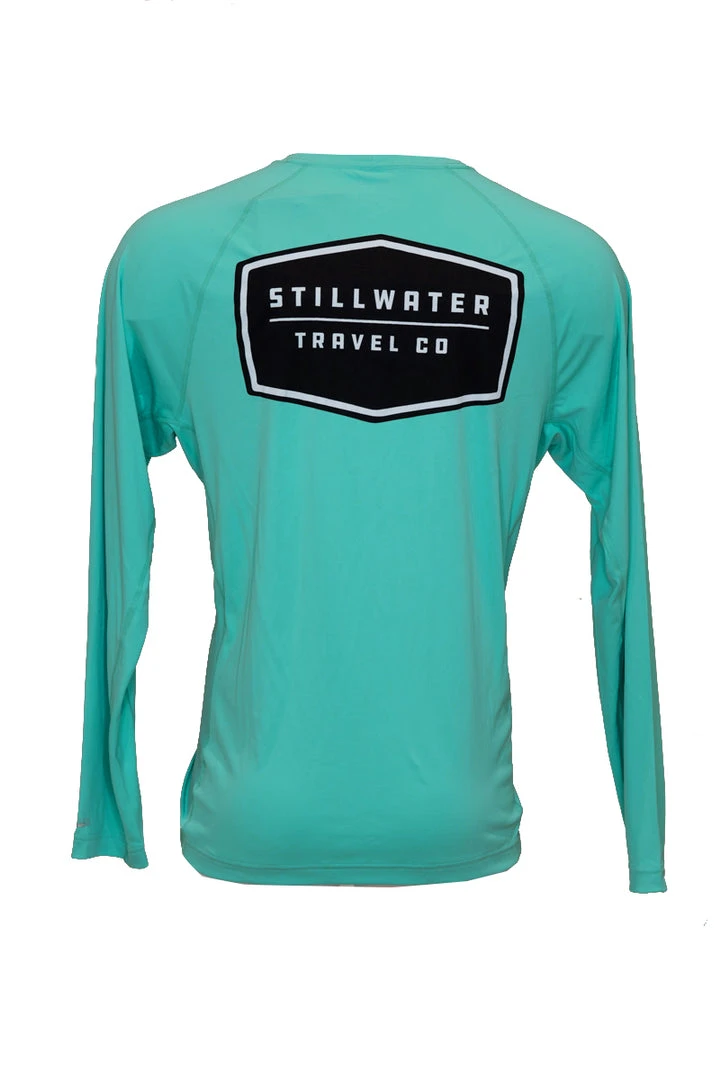 STC LOGO Clothing Simms Solarflex L/S Crewneck - Solid Sfs Travel Logo 4 STC LOGO Clothing Simms Solarflex L/S Crewneck - Solid Sfs Travel Logo