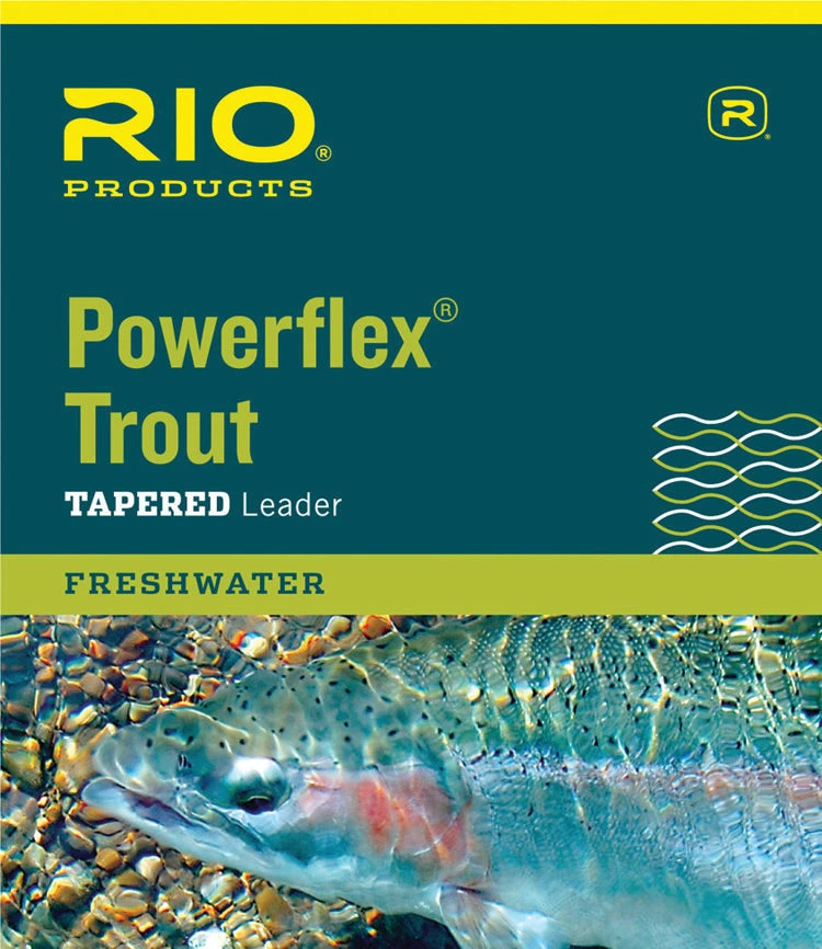 Rio Powerflex Trout Leader 15ft 3 Rio Powerflex Trout Leader 15ft