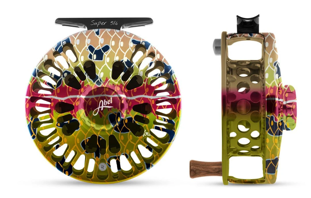 Reels Abel Super 5/6 Reel - Ported In Fish Graphics 14 Reels Abel Super 5/6 Reel - Ported In Fish Graphics