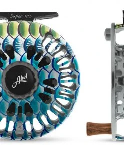 Abel Super 4/5 Reel - Ported In Fish Graphics Reels