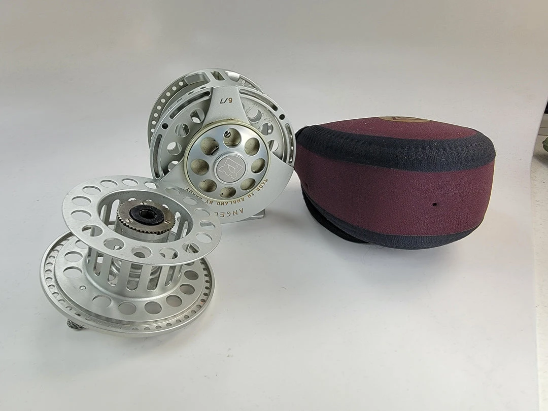 Reels Hardy Angel 6/7 Reel W/Backup Spool (Trade Up) 6 Reels Hardy Angel 6/7 Reel W/Backup Spool (Trade Up)