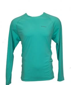 STC LOGO Clothing Simms Solarflex L/S Crewneck - Solid Sfs Travel Logo