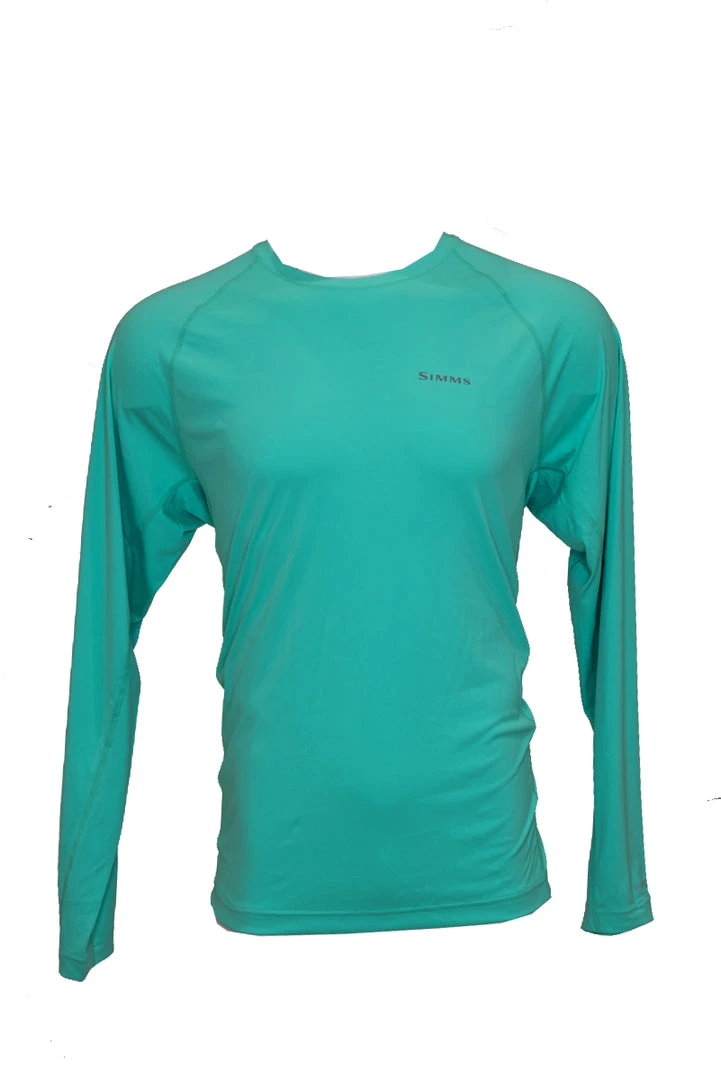 STC LOGO Clothing Simms Solarflex L/S Crewneck - Solid Sfs Travel Logo 3 STC LOGO Clothing Simms Solarflex L/S Crewneck - Solid Sfs Travel Logo