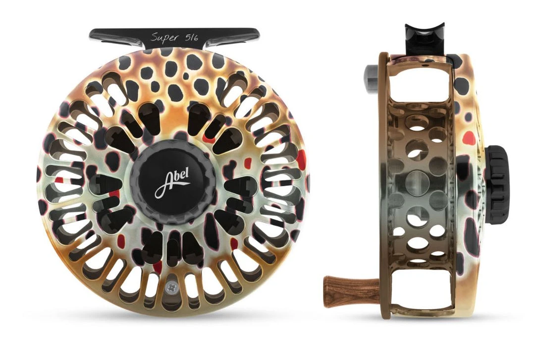 Reels Abel Super 5/6 Reel - Ported In Fish Graphics 17 Reels Abel Super 5/6 Reel - Ported In Fish Graphics