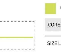 Cortland Hi-Vis-Euro Nymph Braid Core Fly Line
