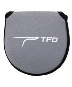 Temple Fork TFO Gray Neoprene Reel Case