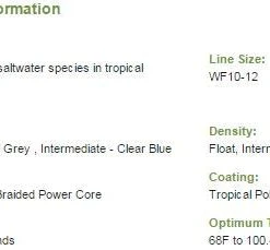 Lines Airflo Super-Dri Ridge Tropical Tarpon Floating - Closeout