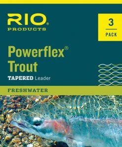 Rio Powerflex 12ft Trout Leader - 3 Pack