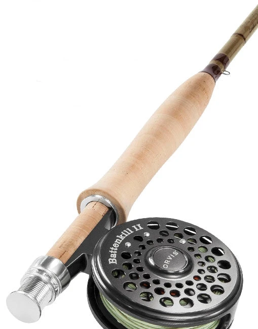 Rods Orvis Superfine Glass Fly Rod Outfit 3 Rods Orvis Superfine Glass Fly Rod Outfit