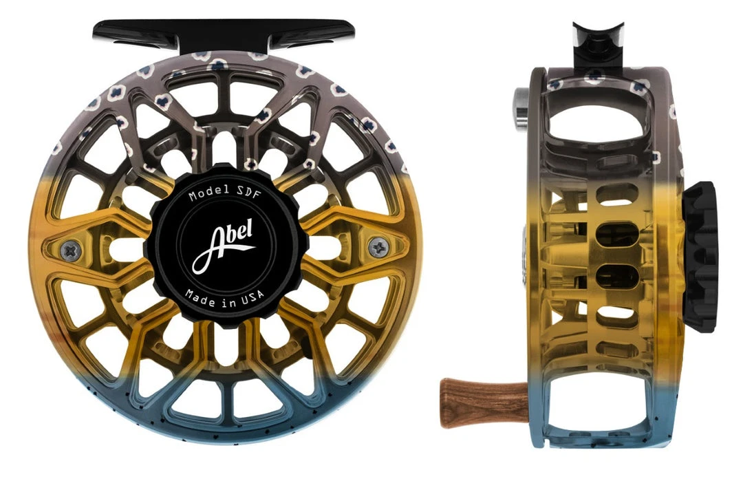 Abel Sdf 4/5 Reel - Ported In Fish Graphics Reels 19 Abel Sdf 4/5 Reel - Ported In Fish Graphics Reels