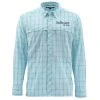 Simms Men'S Stone Cold L/S Shirt Sfs Logo