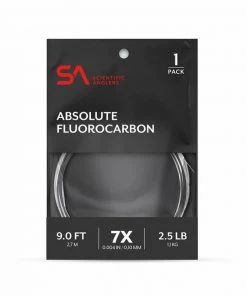 Scientific Anglers Absolute Fluorocarbon Leader 9-12ft