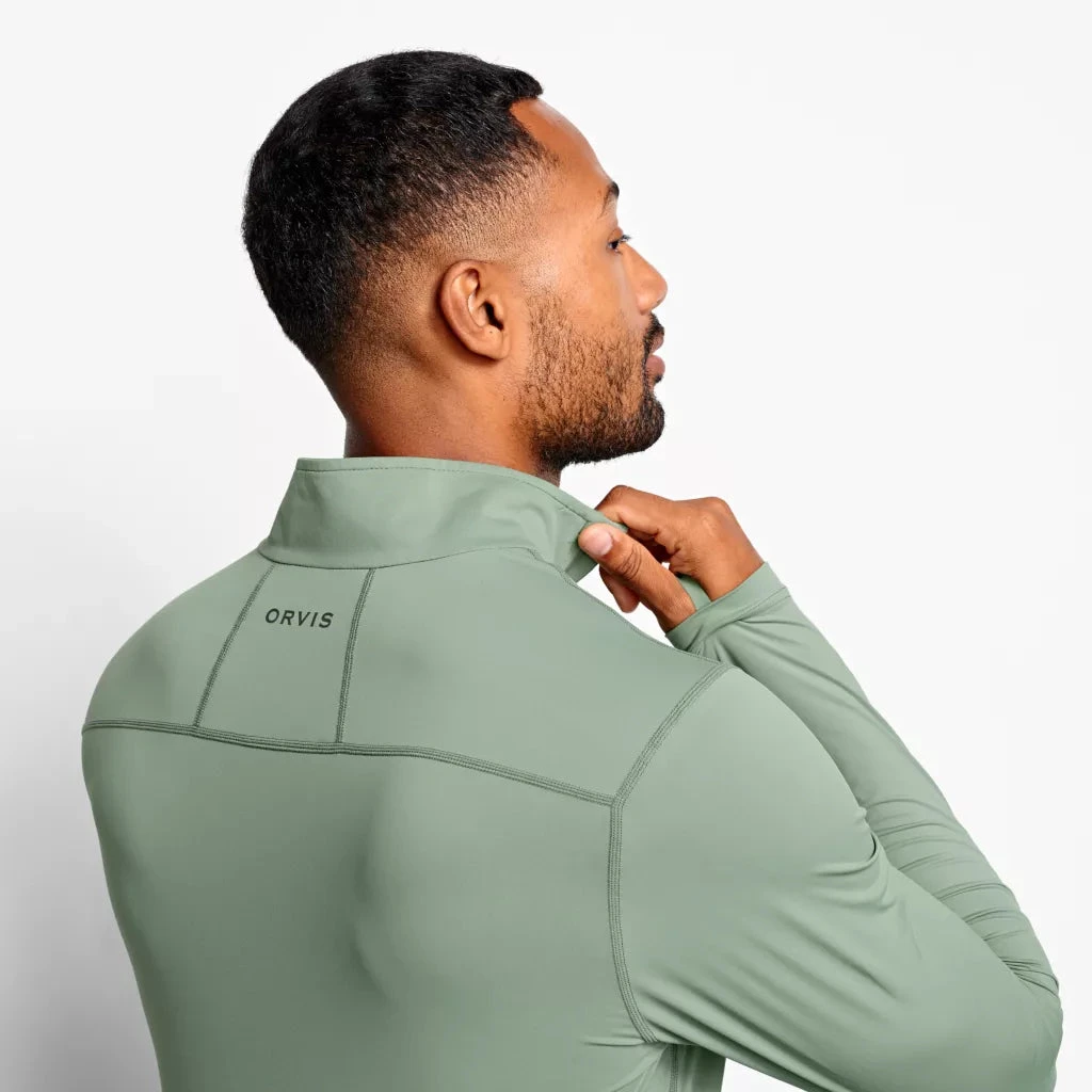 Orvis Men'S Sun Defense Quarter-Zip Clothing 6 Orvis Men'S Sun Defense Quarter-Zip Clothing