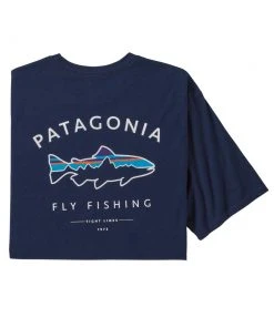 Patagonia Men'S Framed Fitz Roy Trout Organic Tee