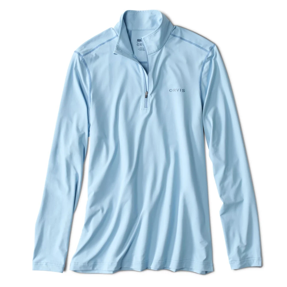 Orvis Men'S Sun Defense Quarter-Zip Clothing 7 Orvis Men'S Sun Defense Quarter-Zip Clothing